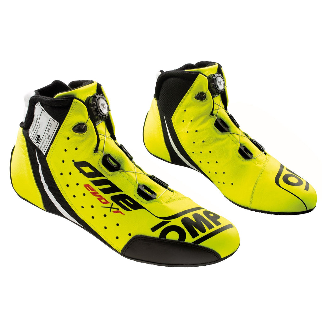 OMP ZAPATILLAS ONE EVO X R AMARILLO TALLA 46 FIA 8856-2018 - OMP original APEXCORSE imagen 1