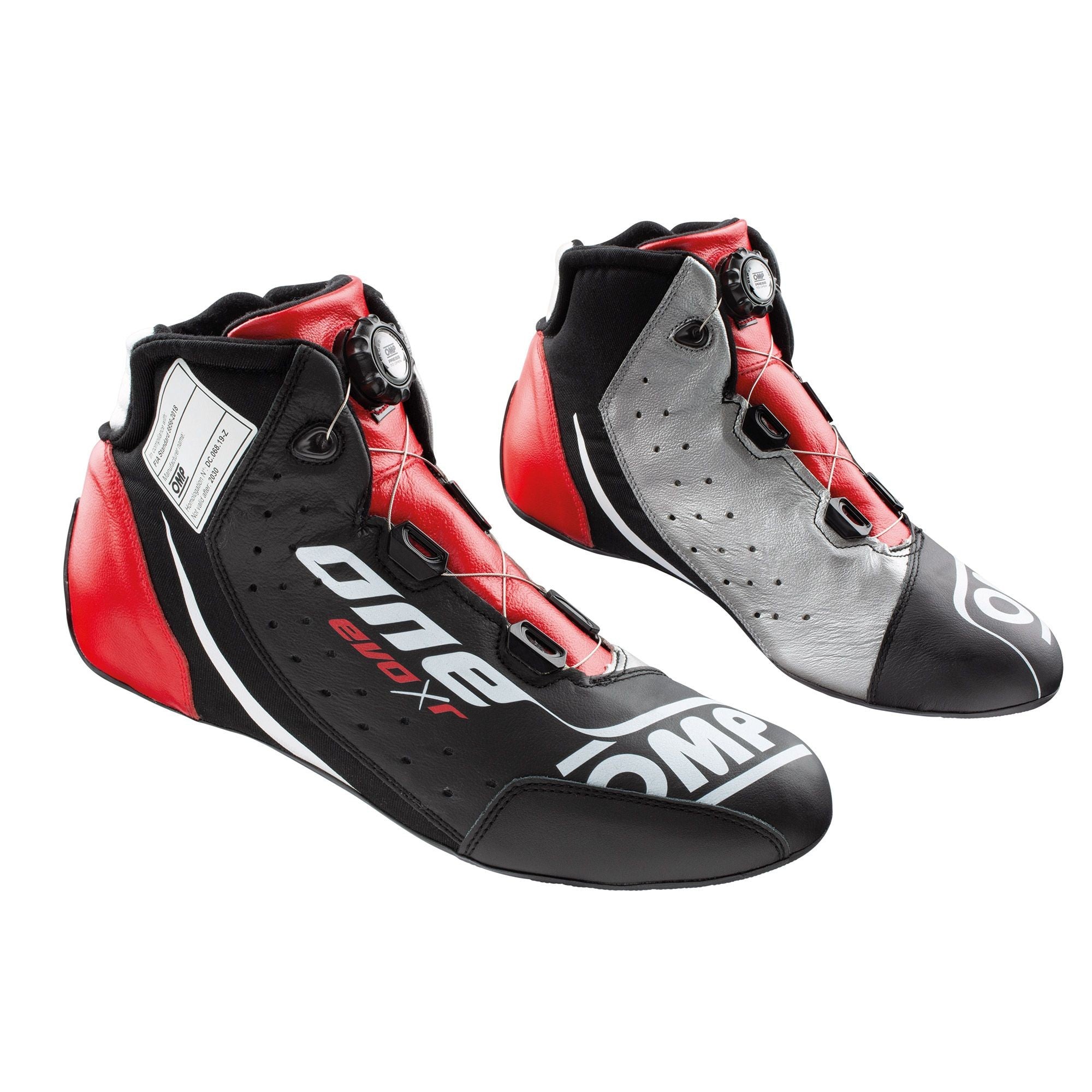 OMP ZAPATILLAS ONE EVO X R NEGRO/GRIS/ROJO TALLA 41 FIA 8856-2018 - OMP original APEXCORSE imagen 1