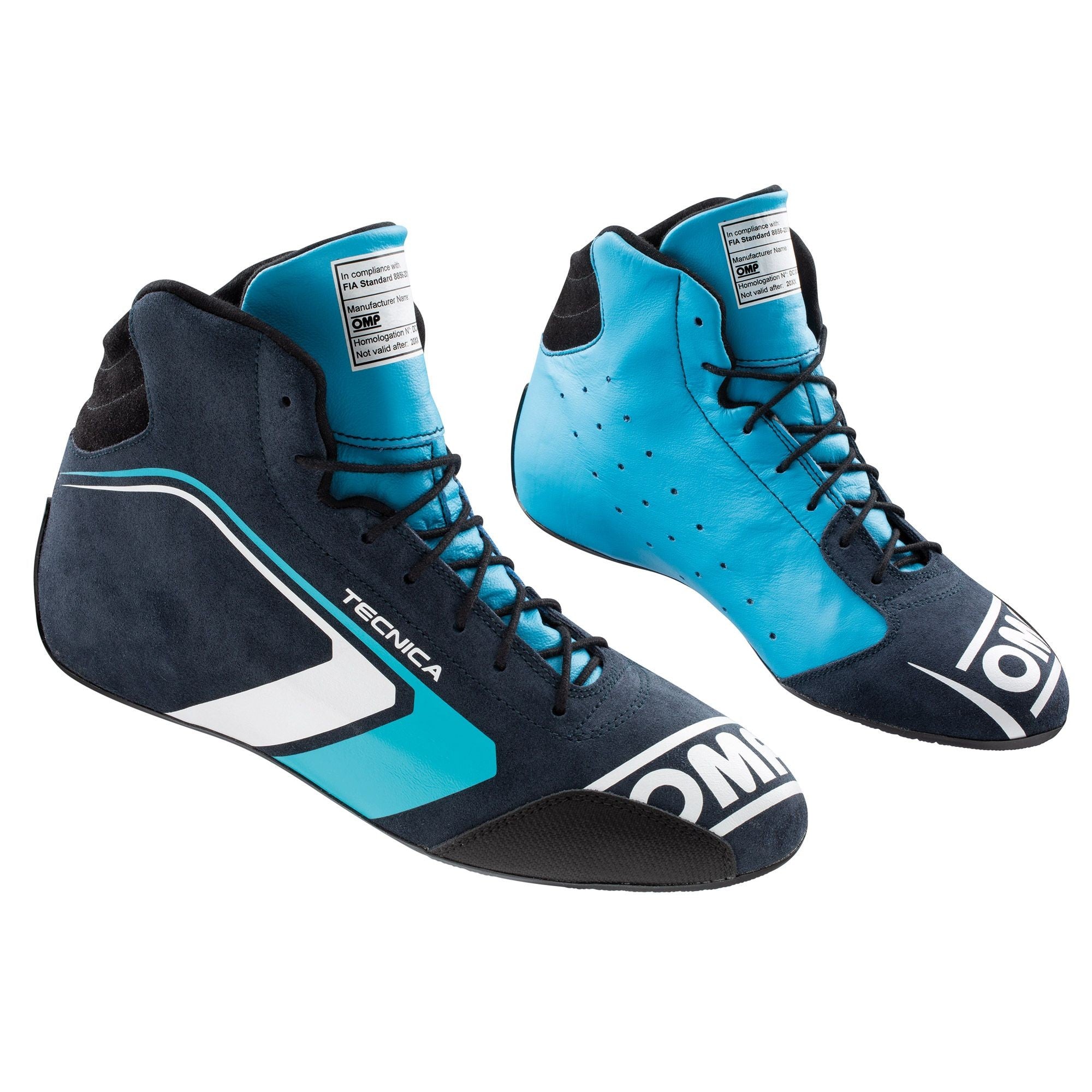 OMP ZAPATILLAS ONE EVO TECNICA AZUL/CIAN TALLA 44 FIA 8856-2018 - OMP original APEXCORSE imagen 1