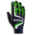 Sparco Guantes Hypergrip+ T 09 Negro/Verde - Sparco original | APEXCORSE