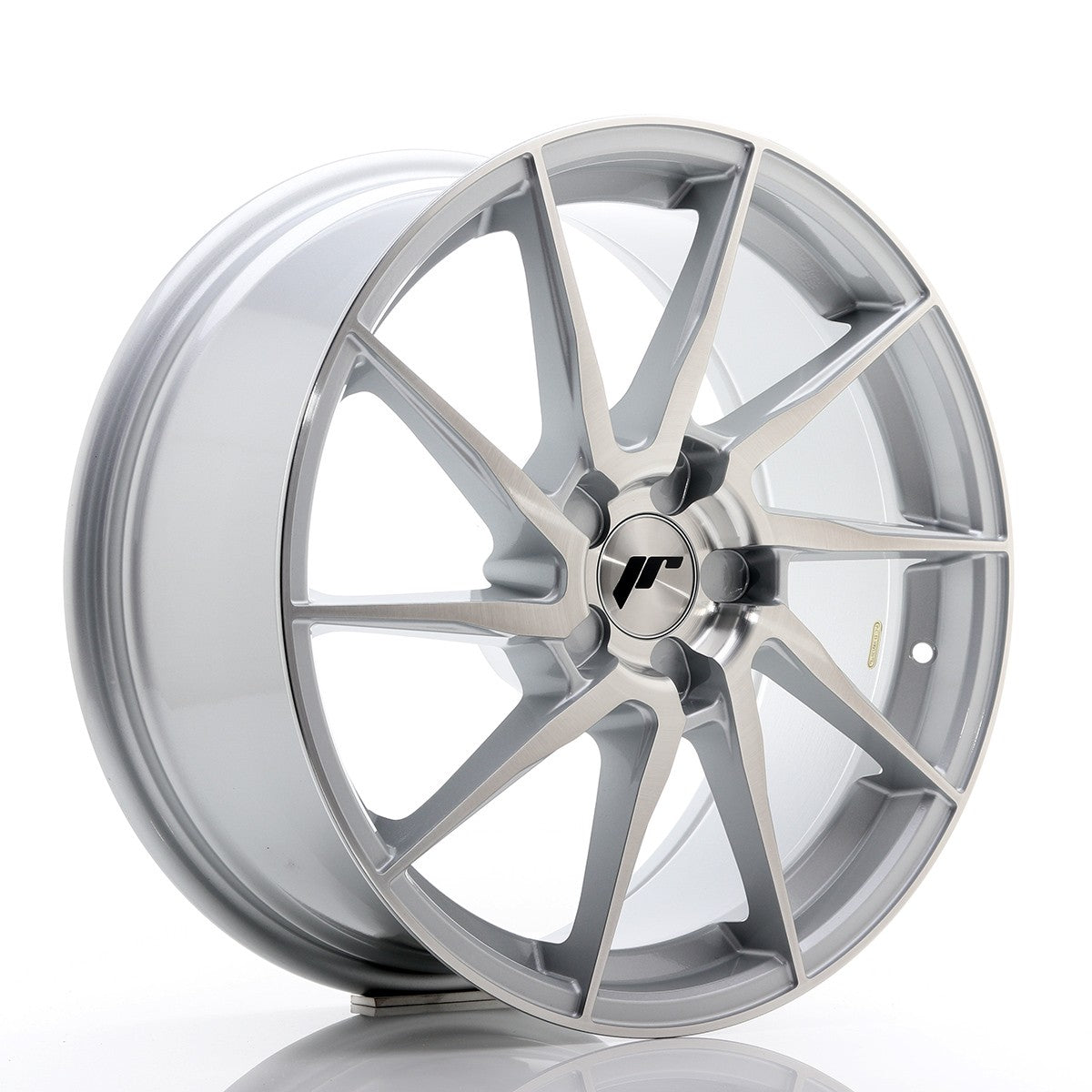 Japan Racing LLANTA JAPAN RACING JR36 18X8 ET BLANK BLANK CB 74,1 PLATA