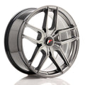 Japan Racing LLANTA JAPAN RACING JR25 19''X8,5 ET BLANK BLANK CB 74,1 HIPER NEGRO