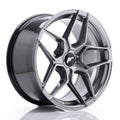 Japan Racing LLANTA JAPAN RACING JR34 18X9 ET BLANK BLANK CB 74,1 HIPER NEGRO
