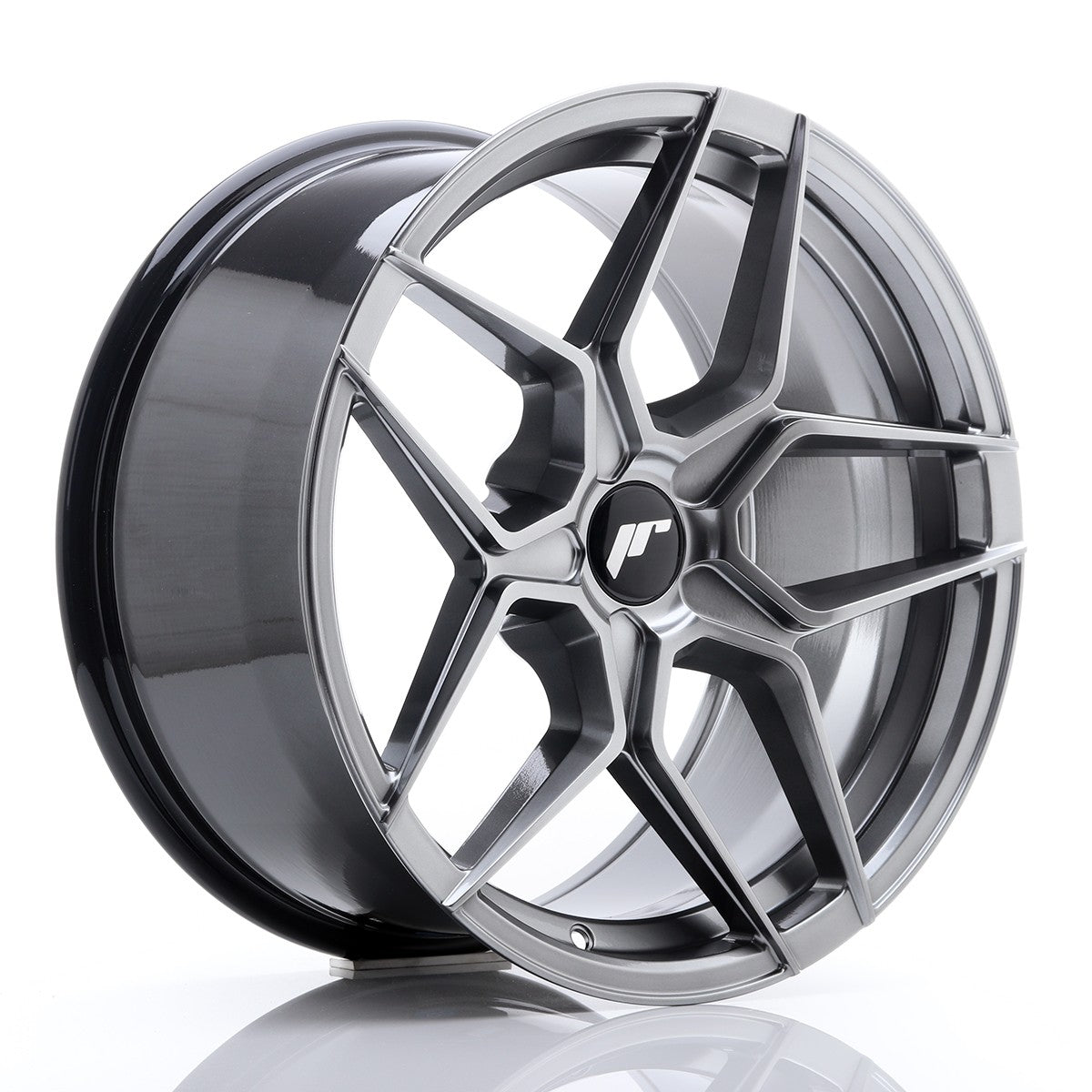 Japan Racing LLANTA JAPAN RACING JR34 18X9 ET BLANK BLANK CB 74,1 HIPER NEGRO