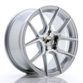 Japan Racing LLANTA JAPAN RACING JR30 17X8 ET BLANK BLANK CB 74,1 PLATA