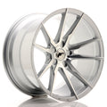 Japan Racing LLANTA JAPAN RACING JR21 19''X11 ET BLANK BLANK CB 74,1 SILVER