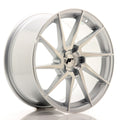 Japan Racing LLANTA JAPAN RACING JR36 18X9 ET BLANK BLANK CB 74,1 PLATA