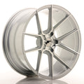 Japan Racing LLANTA JAPAN RACING JR30 20X10 ET BLANK BLANK CB 74,1 SILVER