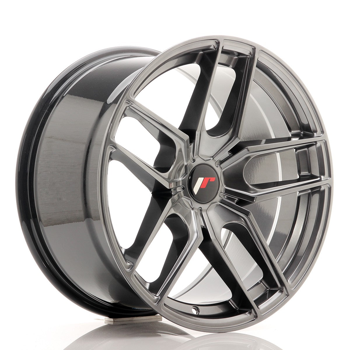 Japan Racing LLANTA JAPAN RACING JR25 18X9,5 ET BLANK BLANK CB 74,1 HIPER NEGRO