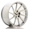 Japan Racing LLANTA JAPAN RACING JR36 20X10 ET BLANK BLANK CB 74,1 PLATA