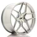 Japan Racing LLANTA JAPAN RACING JR34 20X10 ET BLANK BLANK CB 74,1 PLATA