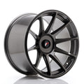 Japan Racing LLANTA JAPAN RACING JR11 18X10,5 ET BLANK BLANK CB 74,1 GRIS