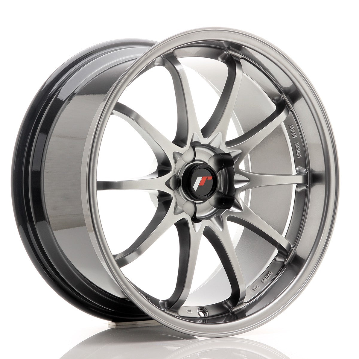 Japan Racing LLANTA JAPAN RACING JR5 19''X9,5 ET BLANK BLANK CB 74,1 HIPER NEGRO