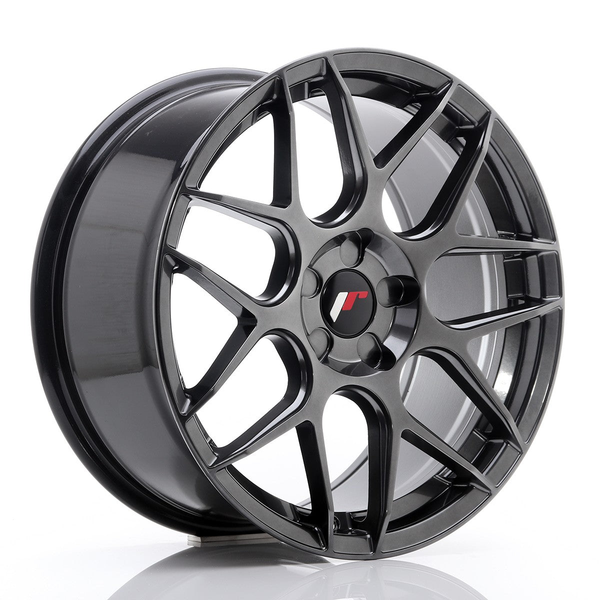 Japan Racing LLANTA JAPAN RACING JR18 18X8,5 ET 45 BLANK CB 74,1 HIPER NEGRO