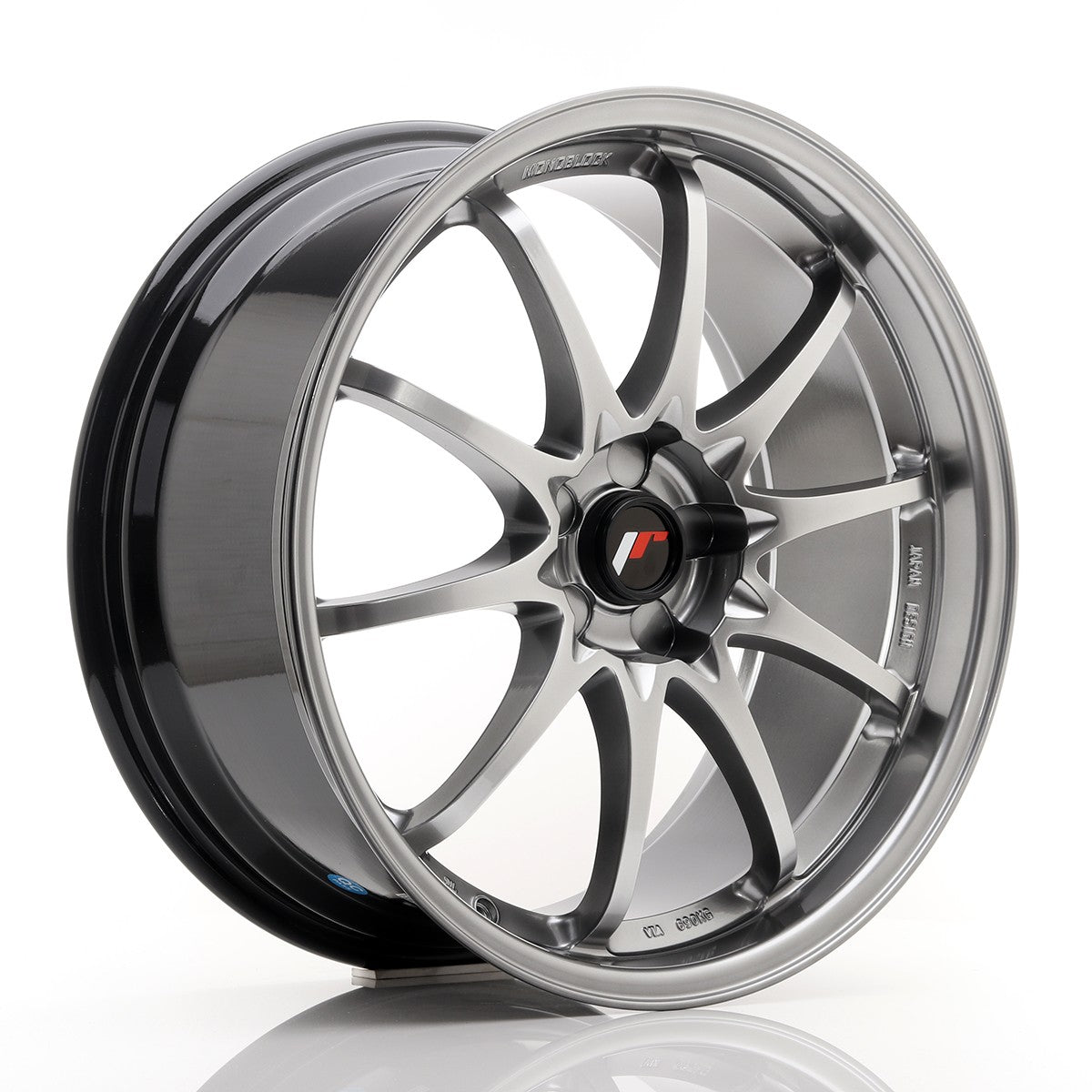 Japan Racing LLANTA JAPAN RACING JR5 19''X8,5 ET 43 BLANK CB 74,1 HIPER NEGRO