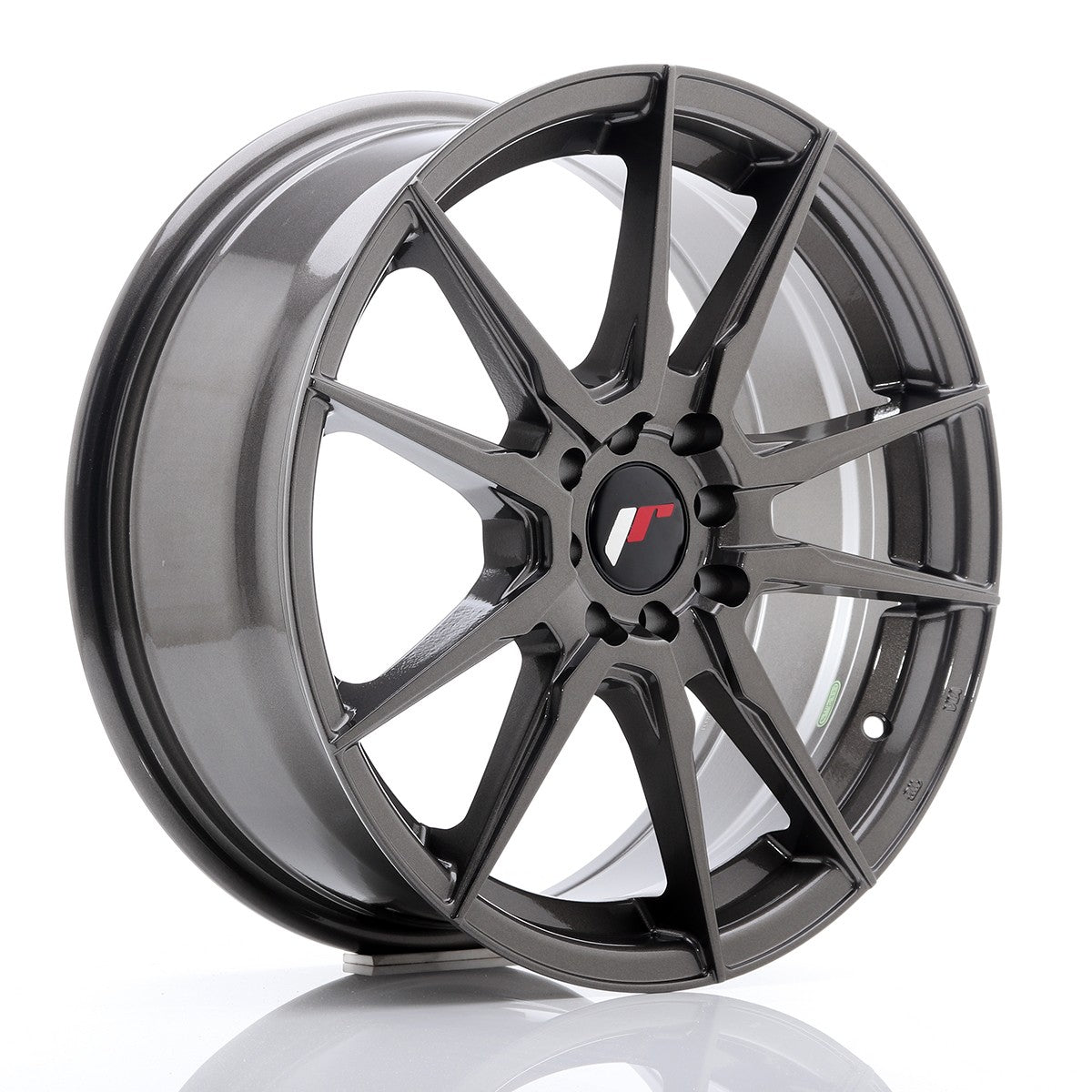 Japan Racing LLANTA JAPAN RACING JR21 17X7 ET 40 4X100 4X114,3 CB 74,1 GRIS