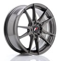 Japan Racing LLANTA JAPAN RACING JR21 17X7 ET 40 5X100 5X114,3 CB 74,1 GRIS