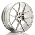 Japan Racing LLANTA JAPAN RACING JR30 18X8,5 ET 40 BLANK CB 74,1 SILVER