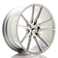 Japan Racing LLANTA JAPAN RACING JR21 20X10 ET 40 BLANK CB 74,1 SILVER