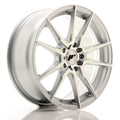 Japan Racing LLANTA JAPAN RACING JR21 17X7 ET 40 5X112 5X108 CB 74,1 SILVER