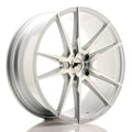 Japan Racing LLANTA JAPAN RACING JR21 20X8,5 ET 40 BLANK CB 74,1 SILVER