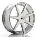 Japan Racing LLANTA JAPAN RACING JR20 20X8,5 ET 40 BLANK CB 74,1 SILVER