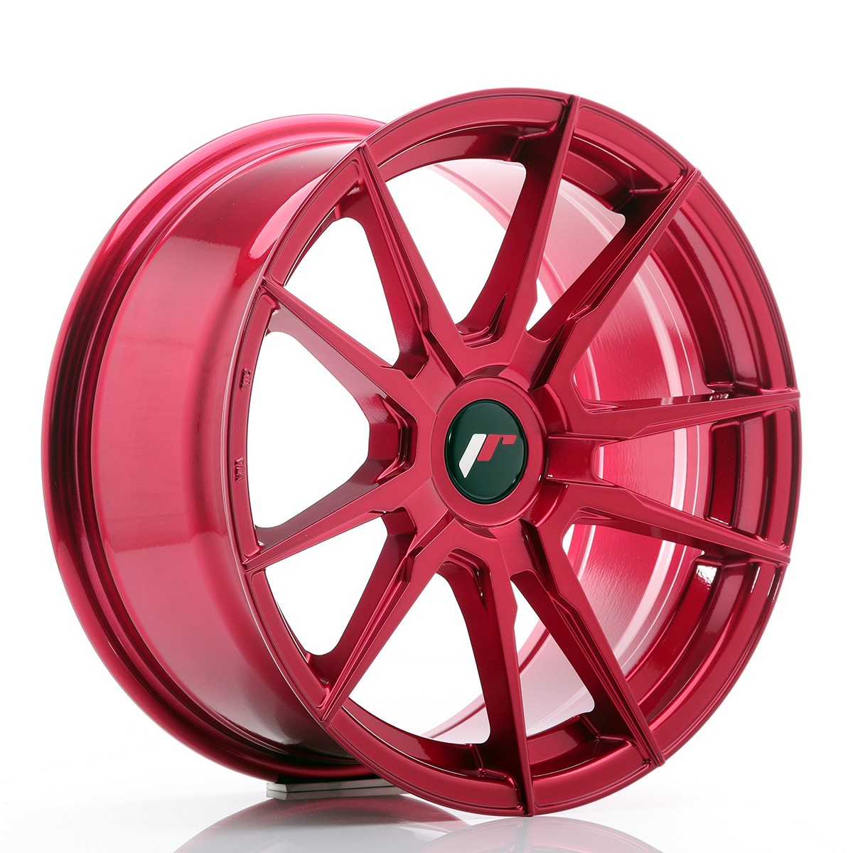 Japan Racing LLANTA JAPAN RACING JR21 17X8 ET 35 BLANK CB 74,1 ROJO