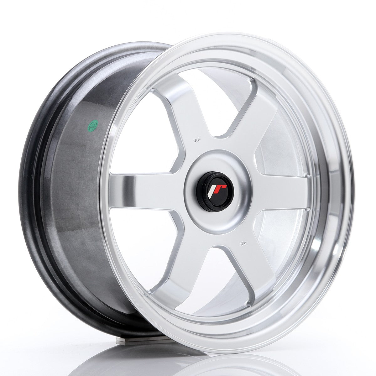 Japan Racing LLANTA JAPAN RACING JR12 17X8 ET 35 BLANK CB 74,1 SILVER