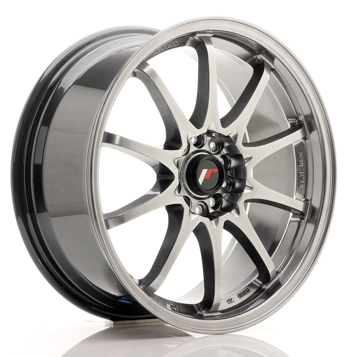 Japan Racing LLANTA JAPAN RACING JR5 18X8 ET 35 5X114,3 CB 74,1 HIPER NEGRO