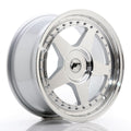 Japan Racing LLANTA JAPAN RACING JR6 17X8 ET 35 BLANK CB 74,1 SILVER