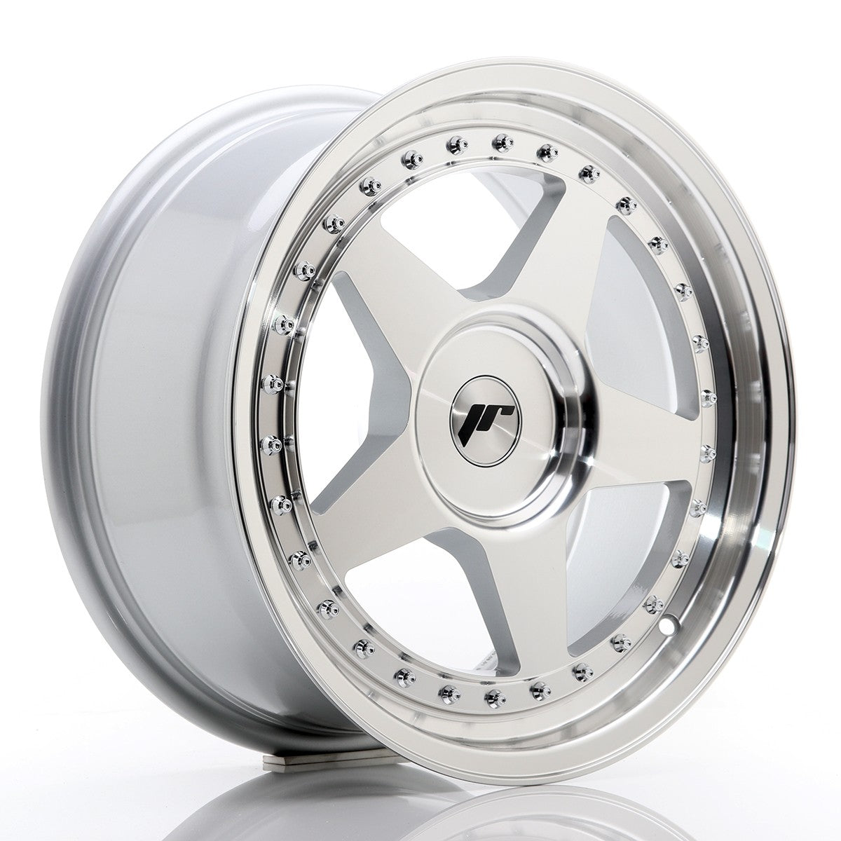 Japan Racing LLANTA JAPAN RACING JR6 17X8 ET 35 BLANK CB 74,1 SILVER