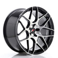 Japan Racing LLANTA JAPAN RACING JR18 19''X9,5 ET 35 BLANK CB 74,1 NEGRO