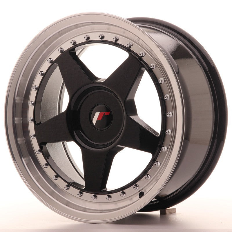 Japan Racing LLANTA JAPAN RACING JR6 17X8 ET 35 BLANK CB 74,1 NEGRO