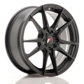 Japan Racing LLANTA JAPAN RACING JR21 17X7 ET 25 4X100 4X108 CB 74,1 NEGRO