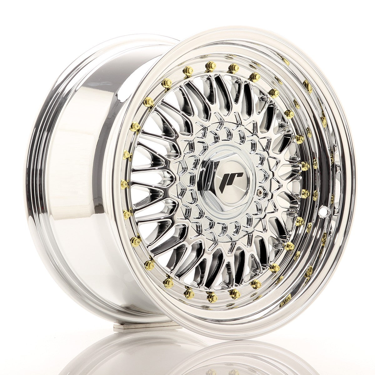Japan Racing LLANTA JAPAN RACING JR9 16X8 ET 25 4X100 4X108 CB 74,1 CROMADO