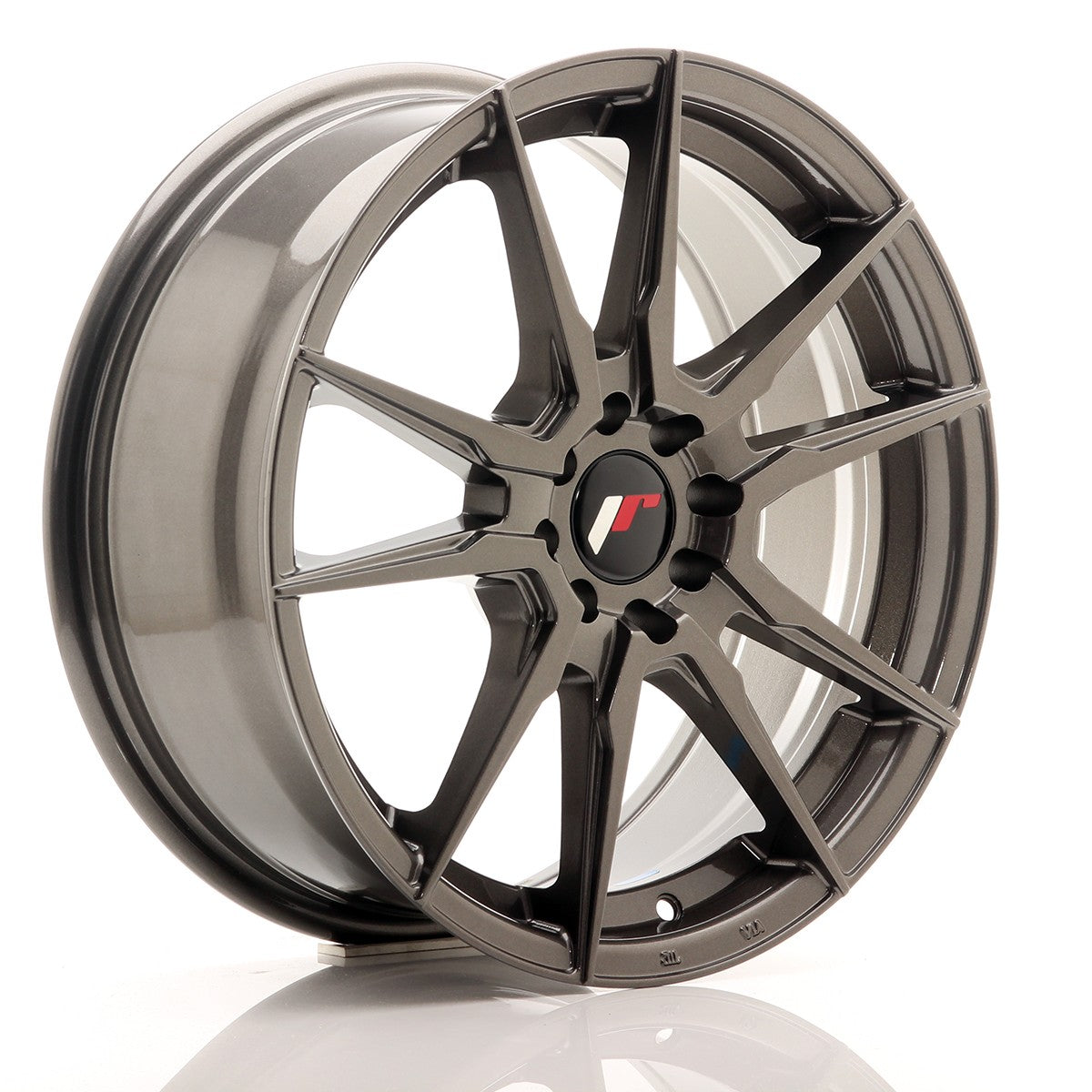 Japan Racing LLANTA JAPAN RACING JR21 17X7 ET 25 4X108 4X100 CB 74,1 GRIS