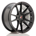 Japan Racing LLANTA JAPAN RACING JR21 17X8 ET 25 4X108 4X100 CB 74,1 NEGRO