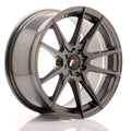 Japan Racing LLANTA JAPAN RACING JR21 17X8 ET 25 4X108 4X100 CB 74,1 GRIS