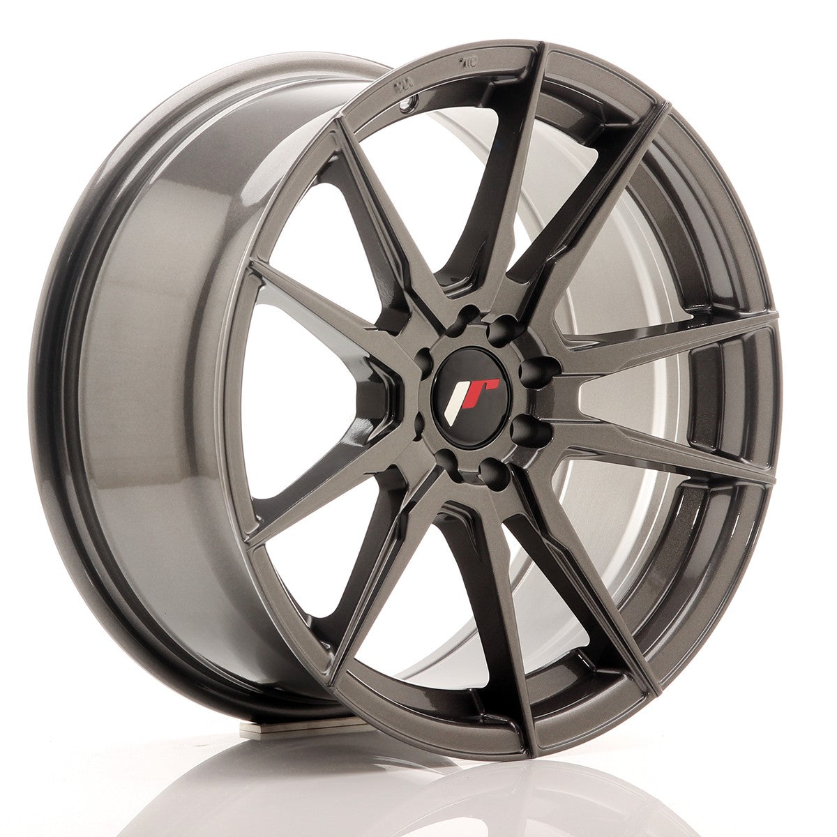 Japan Racing LLANTA JAPAN RACING JR21 17X8 ET 25 4X108 4X100 CB 74,1 GRIS