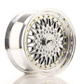 Japan Racing LLANTA JAPAN RACING JR9 16X7,5 ET 25 4X108 4X100 CB 74,1 CROMADO