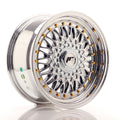 Japan Racing LLANTA JAPAN RACING JR9 16X7,5 ET 25 BLANK CB 74,1 CROMADO