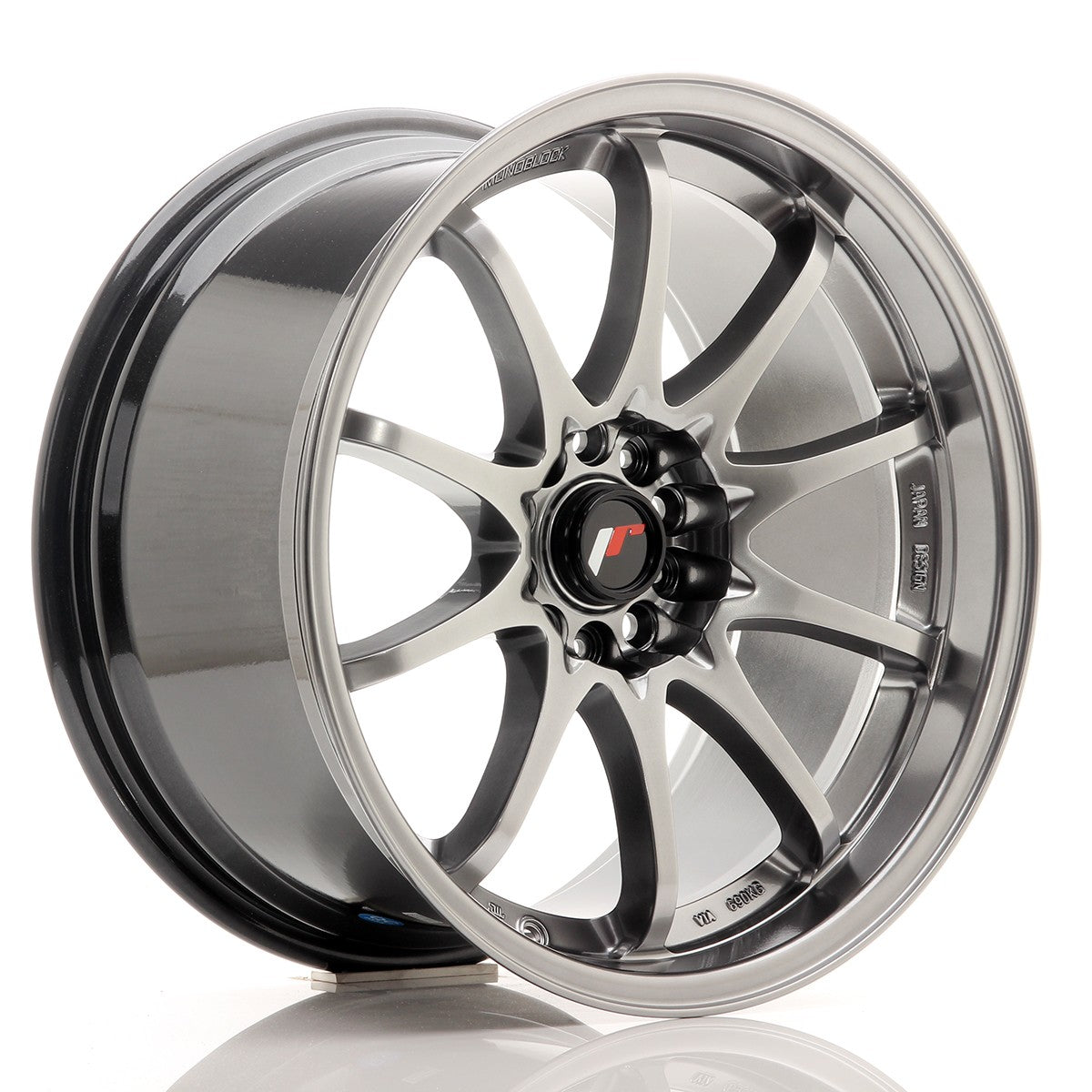 Japan Racing LLANTA JAPAN RACING JR5 18X9,5 ET 22 5X114,3 CB 74,1 HIPER NEGRO
