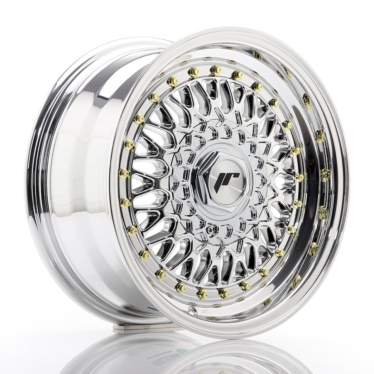 Japan Racing LLANTA JAPAN RACING JR9 15''X7 ET 20 4X100 4X108 CB 74,1 CROMADO