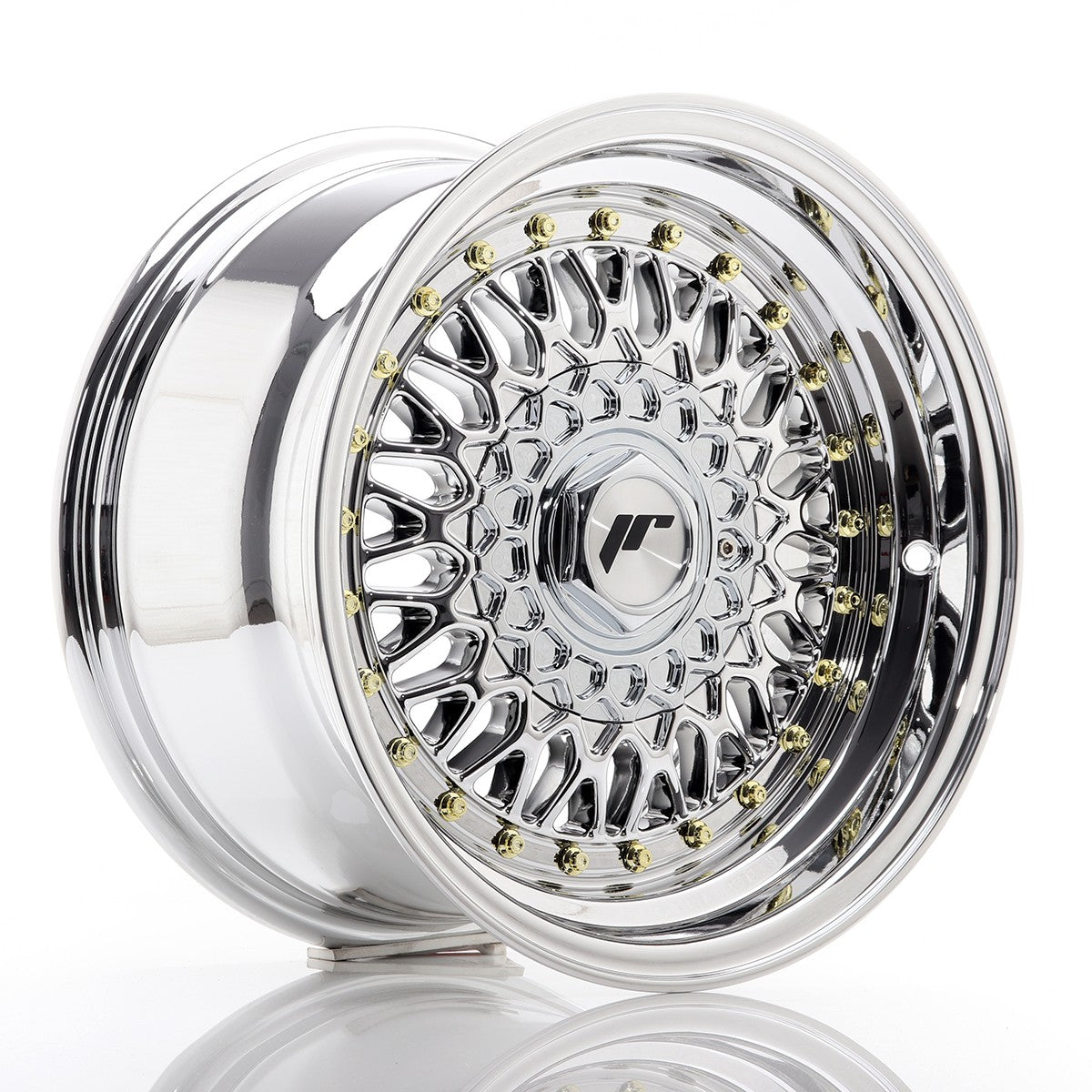 Japan Racing LLANTA JAPAN RACING JR9 15''X8 ET 20 4X108 4X100 CB 74,1 CROMADO