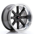Japan Racing LLANTA JAPAN RACING JR19 17X9 ET -10 BLANK CB 74,1 GUN METAL