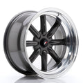 Japan Racing LLANTA JAPAN RACING JR19 17X9 ET -280 BLANK CB 74,1 GUN METAL