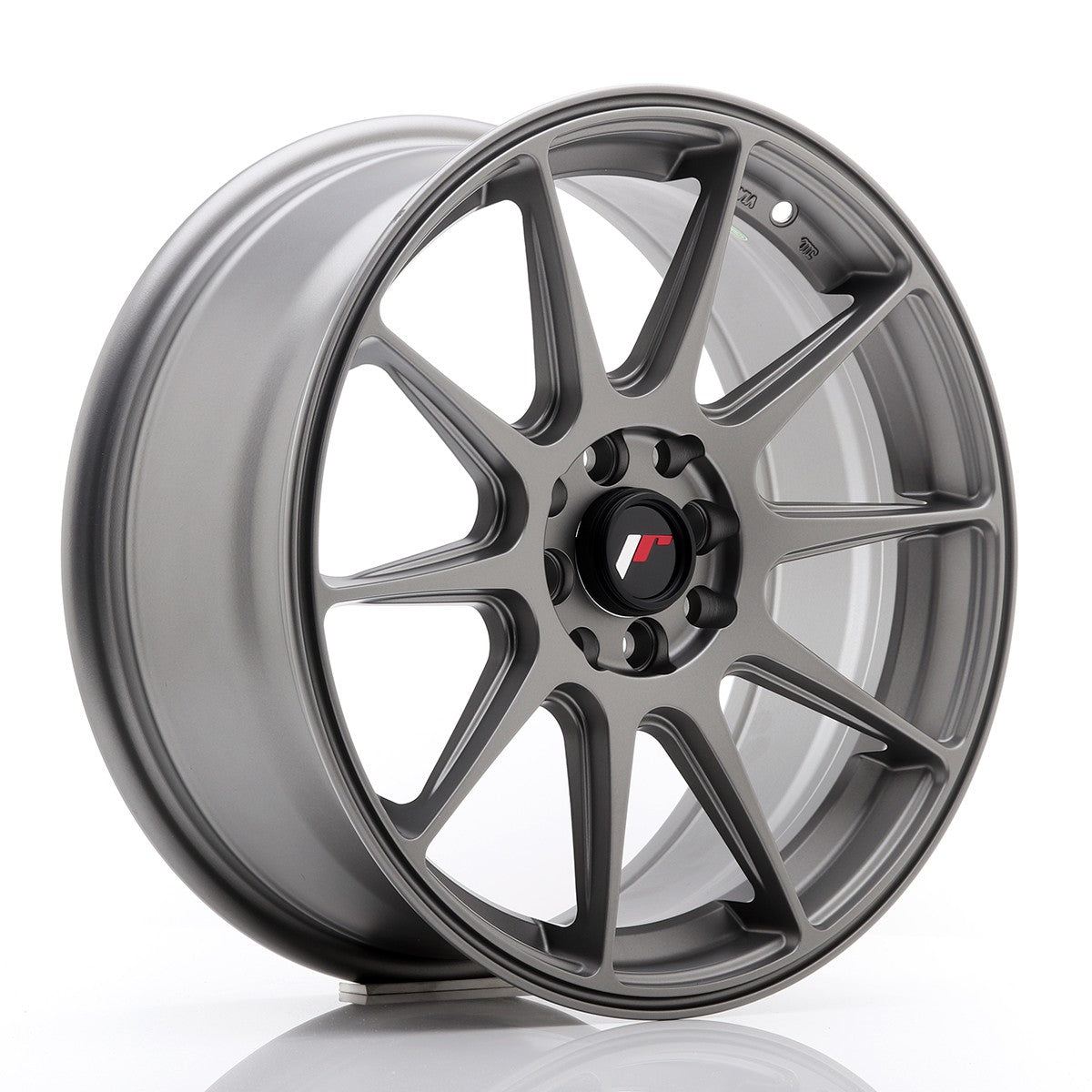 Japan Racing LLANTA JAPAN RACING JR11 17X7,25 ET 35 4X100 4X114,3 CB 73,1 GUN METAL