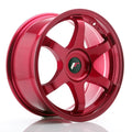 Japan Racing LLANTA JAPAN RACING JR3 17X8 ET 35 BLANK CB 73,1 ROJO