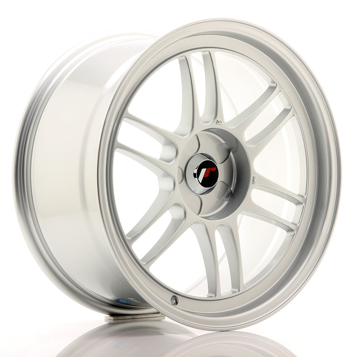 Japan Racing LLANTA JAPAN RACING JR7 18X9 ET 35 BLANK CB 73,1 SILVER