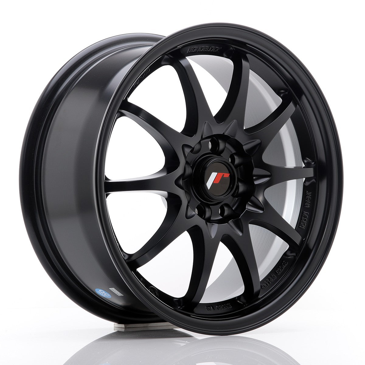 Japan Racing LLANTA JAPAN RACING JR5 16X7 ET 30 4X100 4X108 CB 73,1 NEGRO